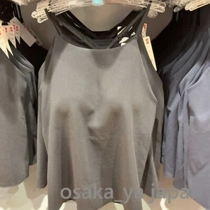 UNIQLO Crepe jersey bra camisole Drape XS-3XL 4Color Women New Japan 475726 - Picture 1 of 5