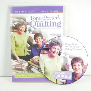 Fons & Porter's Love of Quilting Unique Twists On Your Favorites Techniques DVD - Picture 1 of 6
