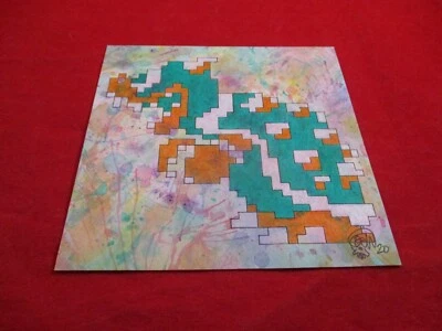 Bowser(Koopa之王)- 超级马里奥兄弟任天堂 NES 8 位风格艺术印刷品 — 第 1/2 张图片