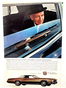 1968 Cadillac Fleetwood Eldorado Print Ad - Picture 1 of 2