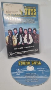 YOUNG GUNS DVD R4 1988 - Kiefer Sutherland - Picture 1 of 3