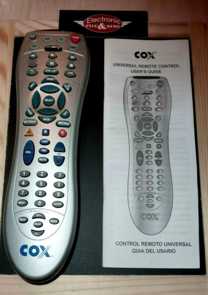COX  RC1675603/35  URC7820ABP1--0004-R REMOTE CONTROL - Image 1 of 1
