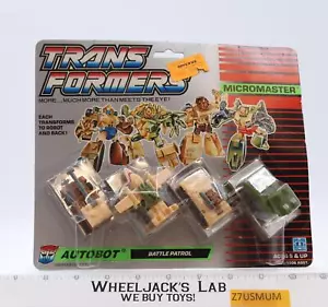 Battle Patrol Transformers Mikromasters 1988 Hasbro Actionfigur NEU MOSC - Bild 1 von 4