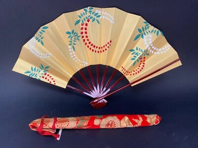 Японский Sensu танец Ougi, Mai Ogi Sensu, вентилятор сумка для переноски, ручной вентилятор винтажный - Изображение 1 из 3