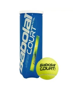 Babolat Court X3 Padel Ball Tube, Yellow - Picture 1 of 1