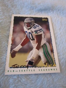 1995 Topps Seattle Seahawks Terry Wooden #84 - Picture 1 of 2