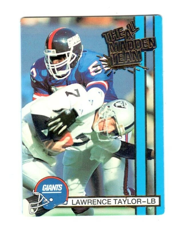 1990 Action Packed Lawrence Taylor All Madden Team    #12 - Image 1 of 1