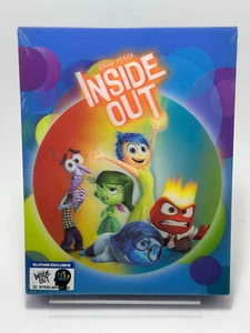Brand New Lenticular Inside Out Blufans Exclusive 3D + Blu-ray Steelbook Disney - Picture 1 of 6