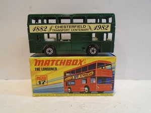 Matchbox Superfast 17 The Londoner - 1882 Chesterfield Transport Centenary w Box - Picture 1 of 6