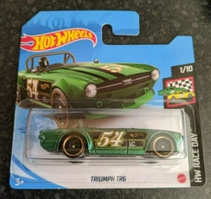 Hot Wheels GRX91	2021	HW Race Day	1/10	Triumph	TR6	9/250 - Picture 1 of 1