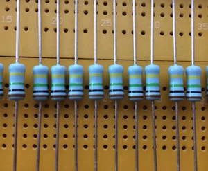 0,5 W 3,5 kV Hochspannung Axialwiderstand Vishay VR37 alle Werte ±5% ±1% Multi-Menge - Bild 1 von 11