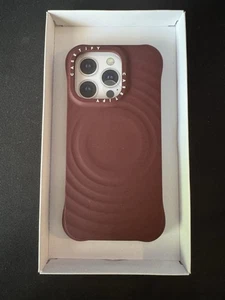 Casetify iPhone 16 Pro Ripple Case Dark Cherry - Photo 1 sur 4