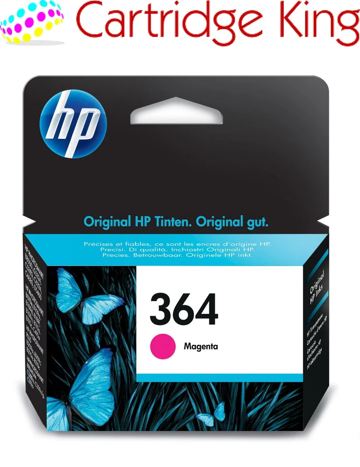 HP Genuine Original 364 magenta ink cartridge forDeskjet 3070a CB319EE - Image 1 of 1