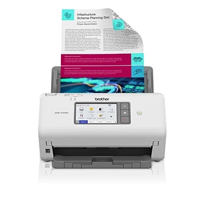 Brother ADS-4700W Cordless Sheetfed Scanner - 600 x 600 dpi Optical (ads4700w) - Image 1 of 4
