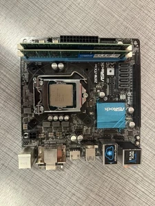 ASRock Z97M-ITX/ac Motherboard Mini-ITX Intel Z97 LGA1150 DDR3 SATA3 HDMI DVI-D - Afbeelding 1 van 2