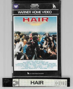 Warner Home Video Verleih Cassette  Beverly D´Angelo   HAIR    VHS Rarität - Imagen 1 de 3