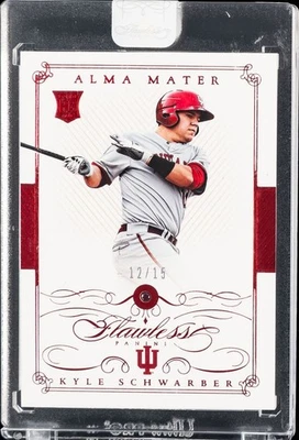 2016 Panini Flawless #58 Kyle Schwarber RC Ruby Imbedded 12/15 FACTORY SEALED! - Image 1 of 3