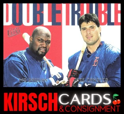 Mo Vaughn / Jose Canseco 1997 Ultra #2 Double Trouble Boston Red Sox - Image 1 of 2