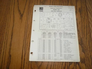 1957 February 1955-56 Cadillac Delco Rochester Model 4GC  Bulletin 9 C-205 - Picture 1 of 3