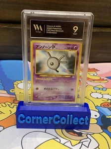 UNOWN K #201 2000 Pokemon Neo GENESIS JAPANESE WAG 9 PSA Mint - Picture 1 of 1