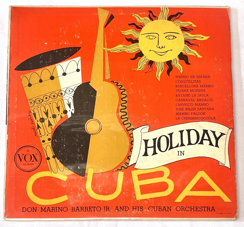 Don Marino Barreto Jr  - Holiday in Cuba - Mambo en España - US 1955 - Image 1 of 4