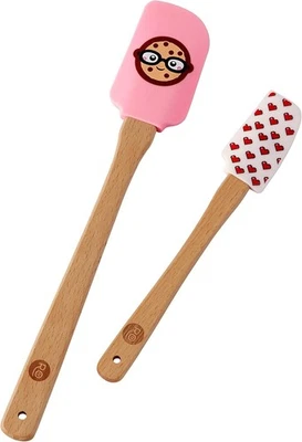 Wilton Rosanna Pansino Nerdy Nummies Silicone Spatula Set 2-Count Heat-Resistant - Image 1 of 4