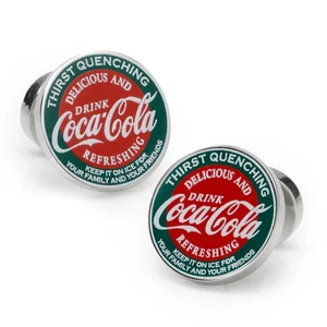 Coca-Cola Vintage Cufflinks - Picture 1 of 5