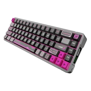 68% Wired RGB Hall Effect Keyboard, Pink Magnetic Switch Gaming Keyboards, Me... - Picture 1 of 9