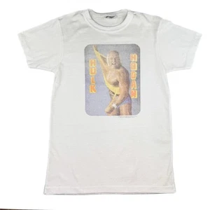 VTG 1987 Hulk Hogan T-Shirt M WWF WWE Wrestling Tee Marvel Multiprint Licensed - Picture 1 of 11