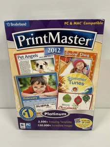 Printmaster Platinum 2012 PC/MAC DVD-ROM Oprogramowanie do publikacji DTP NOWE - Zdjęcie 1 z 5