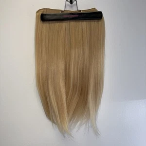 Donna Bella Halo 20” Hair Extensions Light Blonde Straight (165g) NEW Remy Hair - Picture 1 of 6