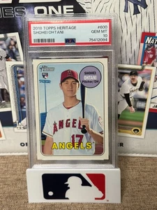 2018 Topps Heritage -Shohei Ohtani- RC PSA 10 Los Angeles - Bild 1 von 2