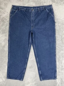 Carhartt Jeans Uomo 54x32* Pantaloni da Lavoro Falegname B13-DST Utility Tasche Denim - Foto 1 di 9