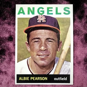 Albie Pearson 1964 Topps #110 Vintage Los Angeles Angels Legends Baseball Card💙 - Picture 1 of 2