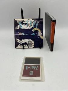 R-Type (Turbografx 16 TG16, 1989) Complete HuCard w/ Case & Manual Tested - Picture 1 of 11