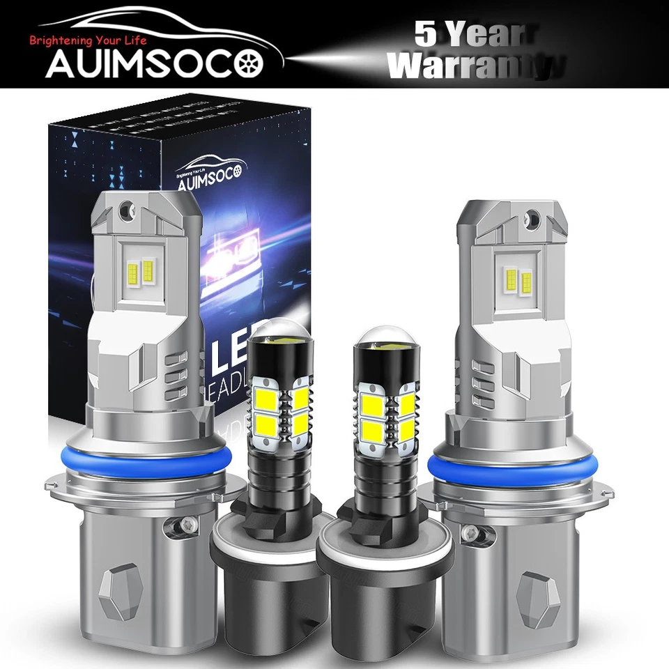 For Ford E-350 Econoline Club Wagon 1994-2002 LED Headlight Bulbs Kit 360000LM - Image 1 of 4