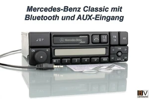 Mercedes-Benz Classic Bluetooth AUX MP3 Radio E-Klasse W124 S124 C124 A124 Coupe - Bild 1 von 15