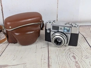 Agfa Silette LK sensor - 45mm f/2.8 Lens In Great Condition - Leather Case - Picture 1 of 12