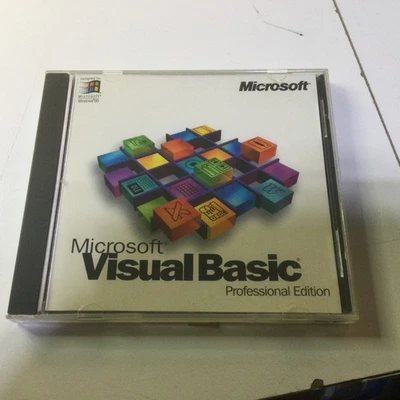 Microsoft Visual Basic Professional Edition 4.0 W/ CD Key. Win 95 NT 3.1 - Image 1 of 4