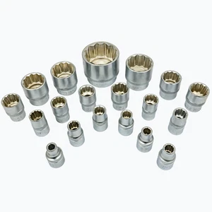 BGS Steckschlüssel-Einsatz Zwölfkant 1/2" Antrieb | Vielzahn Nuss | SW 8 - 46 mm - Bild 1 von 16