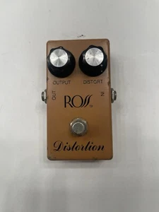 Ross Distortion Original Overdrive Vintage 1977 Script Logo Guitar Effect Pedal - Picture 1 of 9