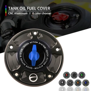 Motorrad CNC Keyless Tank Caps Racing Gas Fuel Cover for honda CBR500 F /R 16-19 - Bild 1 von 12