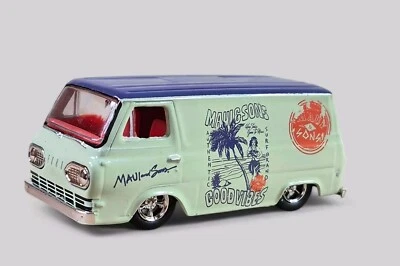 1963 FORD ECONOLINE DELIVERY VAN Diorama Collectible DieCast Model 1:64 LOOSE - Image 1 of 4