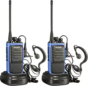 Arcshell AR-6 Rechargeable Long Range Twoway Radios with Earpiece - Picture 1 of 6