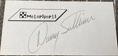DANNY SULLIVAN Personally Autographed Signed NASCAR Card RACING FreeShip - Image 1 of 2
