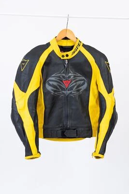 DAINESE Men's Leather Motorcycle Biker Jacket, SIZE M, 48 - Image 1 of 4