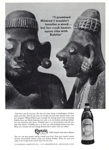 1967 Kahlua: I Promised Mildred Vintage Print Ad - Picture 1 of 1