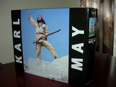 Karl May FOTO FILM BOOK album WINNETOU FILMS !!! VERY HEAVY !!! Foto 1 de 4