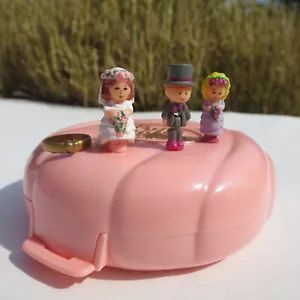 Mini Polly Pocket Nancy's Wedding Day 100% completo di anello Bluebird vintage - Foto 1 di 15
