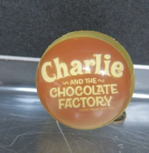 Charlie und die Schokoladenfabrik Werbe Super Ball mit Violet Willy Wonka - Bild 1 von 4